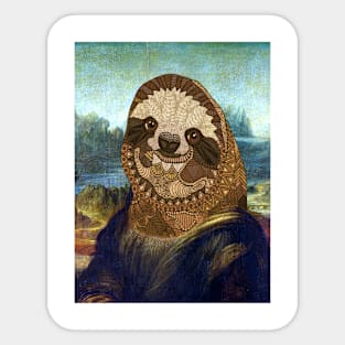 Sloth Lisa Sticker